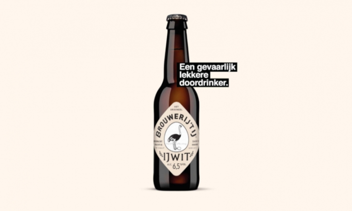 IJwit van brouwerij het IJ